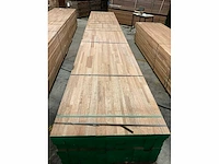 Meranti balken 63x86 mm gevingerlast en gelamineerd (121x) - afbeelding 4 van  6