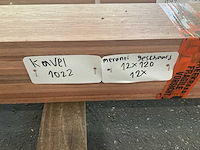 Meranti geschaafd 120x1200 mm (12x) - afbeelding 4 van  4