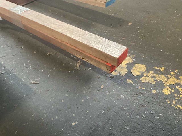Meranti geschaafd 190x200 mm (3x) - afbeelding 2 van  6