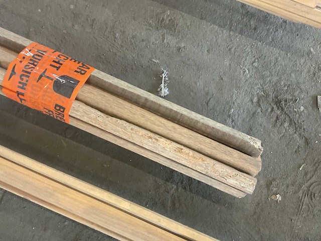Meranti glaslat 15x15 cm (10x) - afbeelding 3 van  4