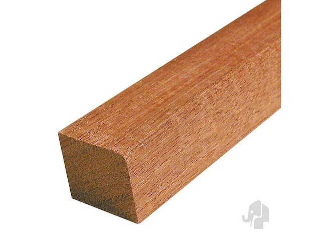 Meranti glaslatten 19x21 mm - afbeelding 1 van  1