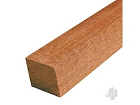 Meranti glaslatten 19x21 mm - afbeelding 1 van  1
