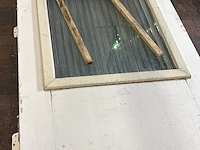 Meranti hardhouten buitendeur, hr++ glas; lage borstwering, houtkleur, pallet b - afbeelding 8 van  8