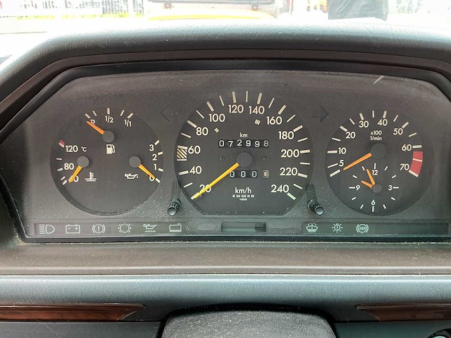 Mercedes - verlengde 6 deur sedan pullman - w124 260 e lang - oldtimer - afbeelding 5 van  17