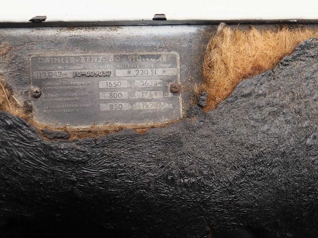 Mercedes 230 sl pagode 1967 - afbeelding 19 van  36