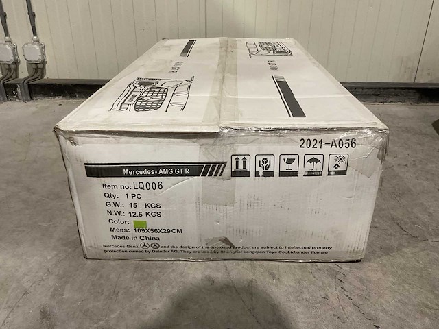 Mercedes amg gt r groen elektrische kinderauto - afbeelding 47 van  70