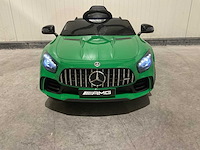 Mercedes amg gt r groen elektrische kinderauto - afbeelding 70 van  70