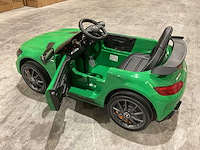 Mercedes amg gt r groen elektrische kinderauto - afbeelding 12 van  67