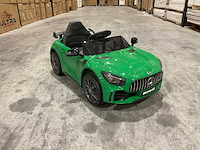 Mercedes amg gt r groen elektrische kinderauto - afbeelding 16 van  67