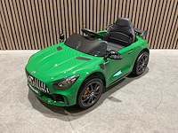 Mercedes amg gt r groen elektrische kinderauto - afbeelding 34 van  67