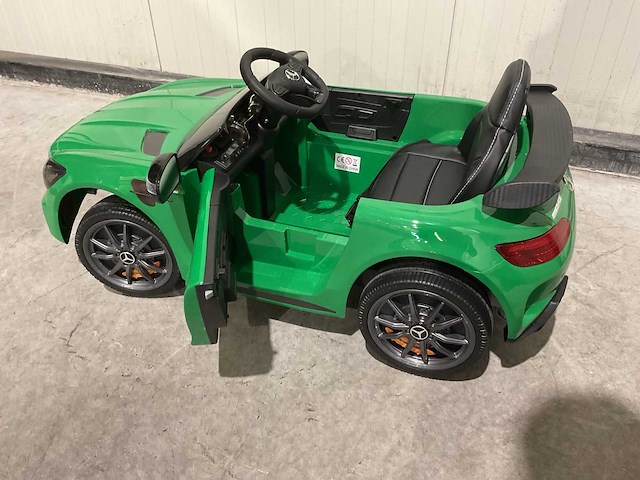 Mercedes amg gt r groen elektrische kinderauto - afbeelding 57 van  67