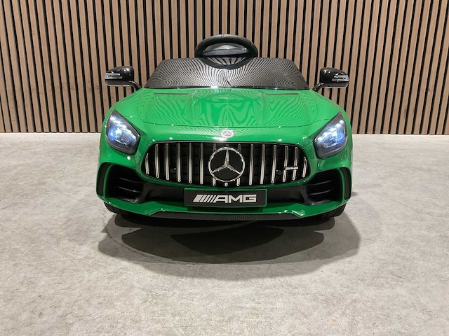 Mercedes amg gt r groen elektrische kinderauto - afbeelding 29 van  42