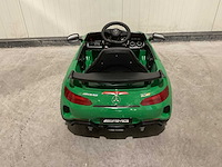 Mercedes amg gt r groen elektrische kinderauto - afbeelding 36 van  42