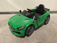 Mercedes amg gt r groen elektrische kinderauto - afbeelding 40 van  42
