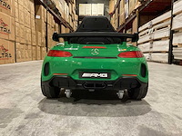 Mercedes amg gt r groen elektrische kinderauto - afbeelding 2 van  70