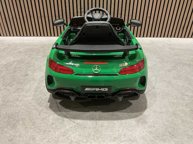 Mercedes amg gt r groen elektrische kinderauto - afbeelding 15 van  70