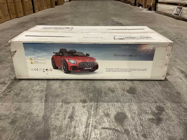 Mercedes amg gt r groen elektrische kinderauto - afbeelding 11 van  70