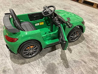 Mercedes amg gt r groen elektrische kinderauto - afbeelding 59 van  70