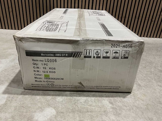 Mercedes amg gt r groen lq006 speelgoed - afbeelding 20 van  63