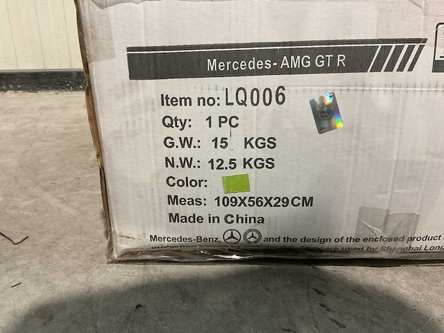 Mercedes amg gt r wit lq006 speelgoed - afbeelding 37 van  42