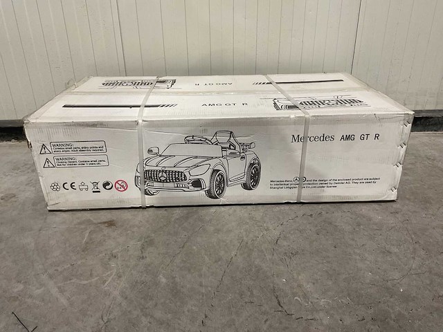 Mercedes amg gt r wit lq006 speelgoed - afbeelding 10 van  10