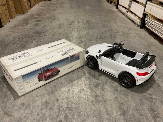 Mercedes amg gt r wit lq006 speelgoed - afbeelding 2 van  36