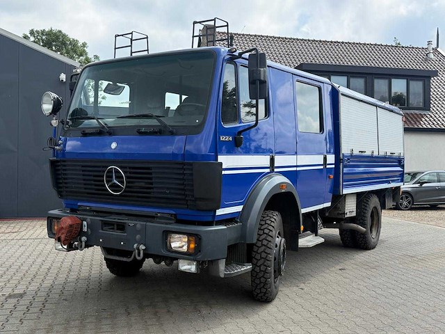 Mercedes benz - 1224 4x4 - vrachtwagen - afbeelding 1 van  31