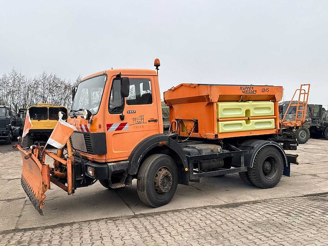 Mercedes benz - 1417 4x4 - vrachtwagen - afbeelding 2 van  28