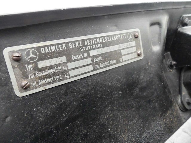 Mercedes-benz - 190 sl roadster - 190 sl roadster - oldtimer - afbeelding 38 van  49