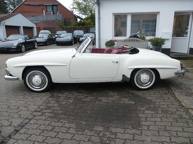 Mercedes-benz - 190 sl roadster - 190 sl roadster - oldtimer - afbeelding 32 van  49