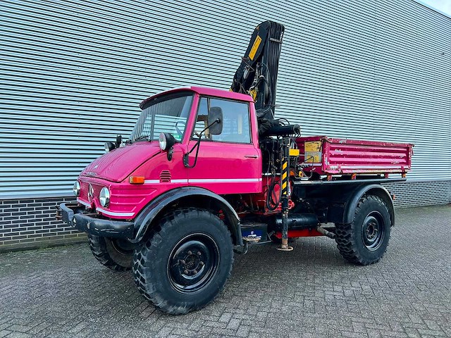 Mercedes benz - 1983 - unimog 416 / u1100 - vrachtwagen - afbeelding 10 van  13