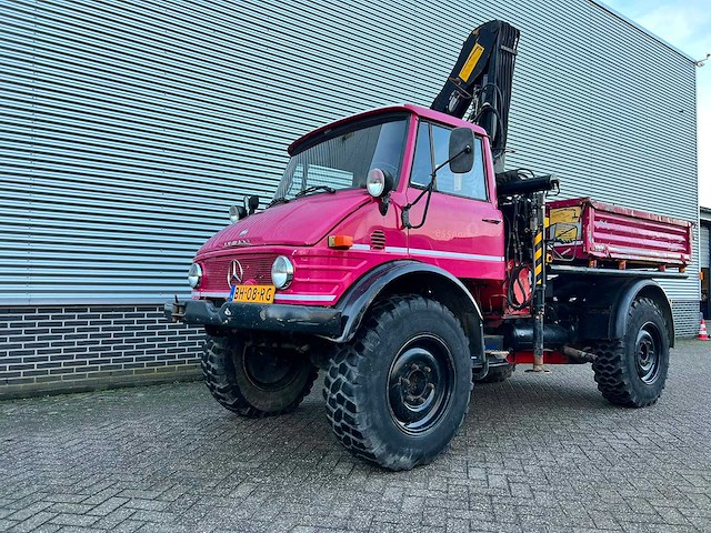 Mercedes benz - 1983 - unimog 416 / u1100 - vrachtwagen - afbeelding 1 van  13