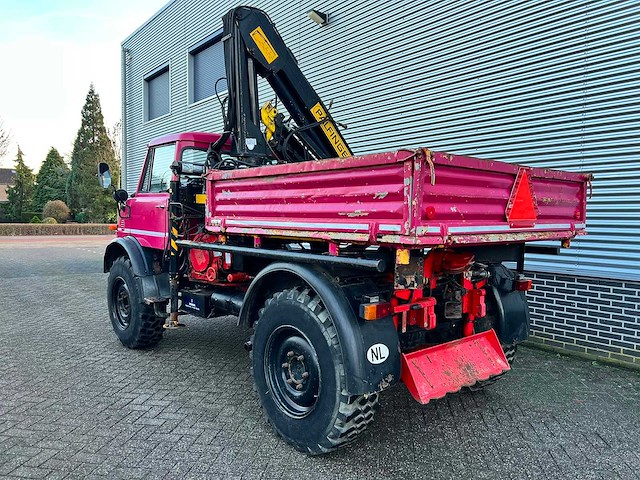 Mercedes benz - 1983 - unimog 416 / u1100 - vrachtwagen - afbeelding 2 van  13