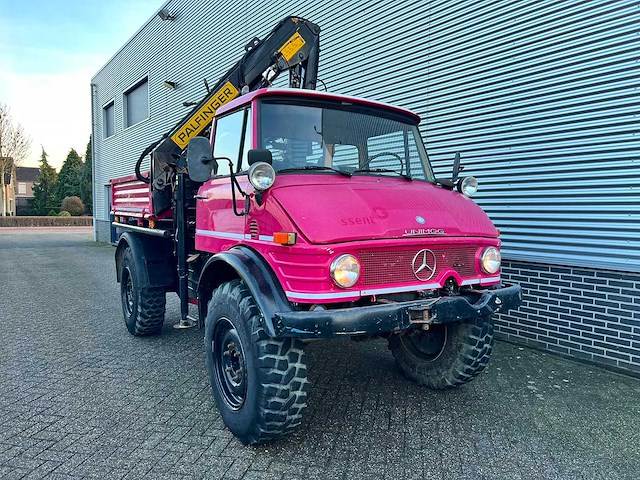 Mercedes benz - 1983 - unimog 416 / u1100 - vrachtwagen - afbeelding 3 van  13