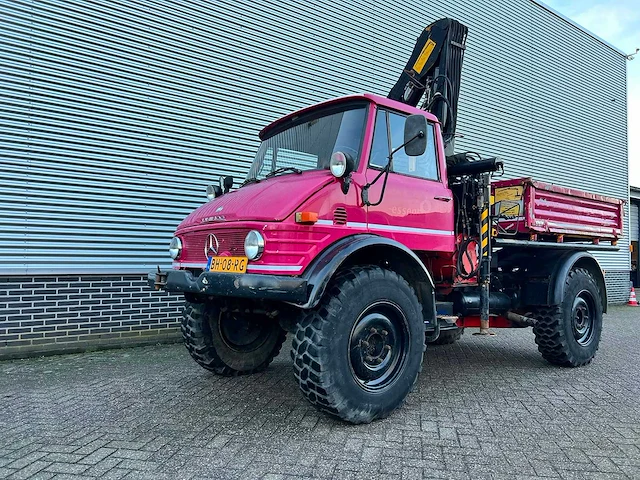 Mercedes benz - 1983 - unimog 416 / u1100 - vrachtwagen - afbeelding 1 van  19