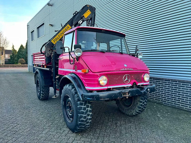 Mercedes benz - 1983 - unimog 416 / u1100 - vrachtwagen - afbeelding 14 van  19