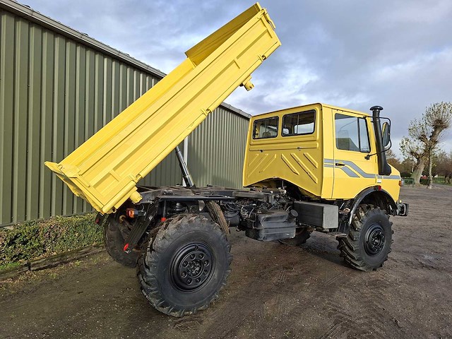 Mercedes-benz - 1992 - unimog u1650 - vrachtwagen - afbeelding 3 van  13