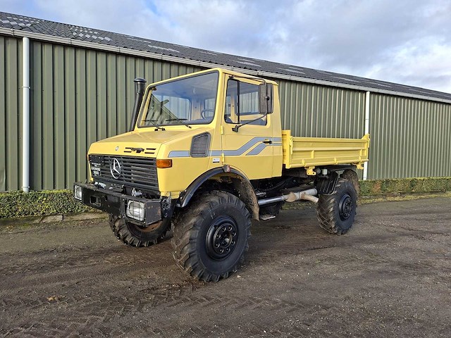 Mercedes-benz - 1992 - unimog u1650 - vrachtwagen - afbeelding 1 van  13