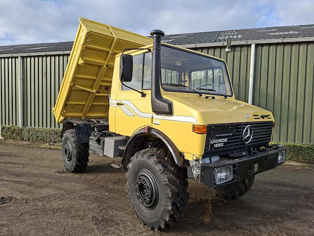 Mercedes-benz - 1992 - unimog u1650 - vrachtwagen - afbeelding 6 van  13
