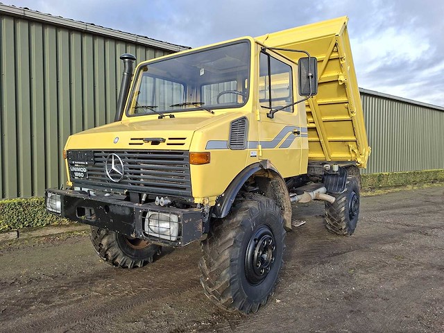 Mercedes-benz - 1992 - unimog u1650 - vrachtwagen - afbeelding 10 van  13