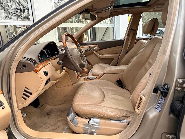 Mercedes-benz - 1999 - s-klasse - 500 - youngtimer - zh-td-06 - afbeelding 9 van  14