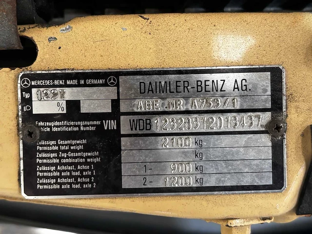 Mercedes-benz - 200-280 (w123) combi - 230 te - classic cars >15 - afbeelding 5 van  25