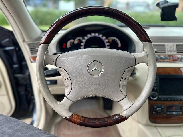 Mercedes-benz - 2003 - s-klasse - 500 lang - personenauto - afbeelding 3 van  23