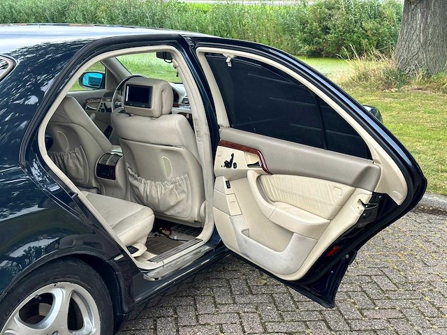 Mercedes-benz - 2003 - s-klasse - 500 lang - personenauto - afbeelding 23 van  23