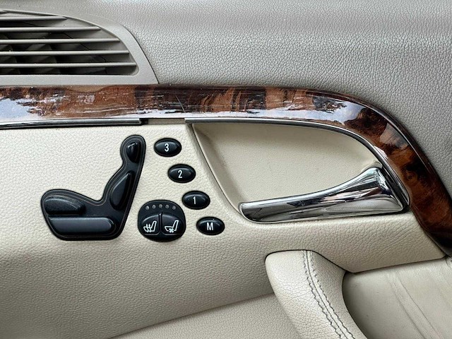 Mercedes-benz - 2003 - s-klasse - 500 lang - personenauto - afbeelding 6 van  23