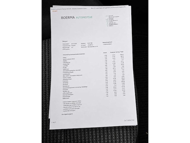 Mercedes-benz - 2005 - a-klasse - 170 avantgarde - automaat - 95-sf-db - afbeelding 18 van  26