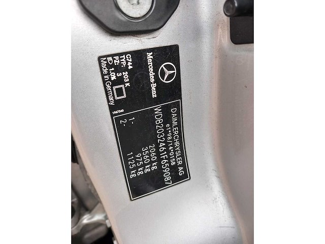 Mercedes-benz - 2005 - c-klasse combi - 180 kompressor avantgarde - automaat - personenauto - afbeelding 6 van  16