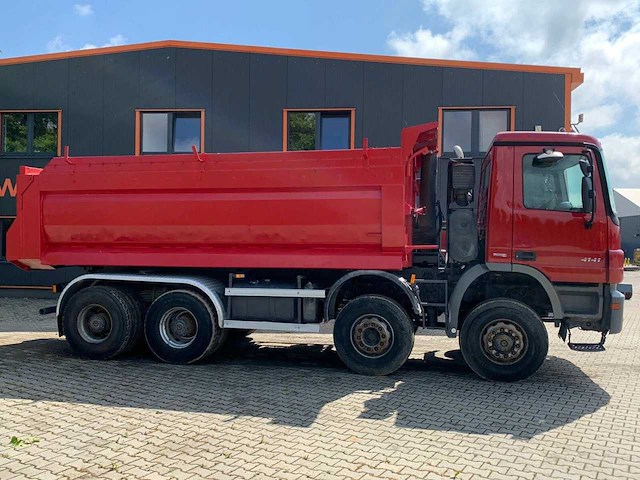 Mercedes benz - 2007 - actros 4141 - vrachtwagen - afbeelding 10 van  17