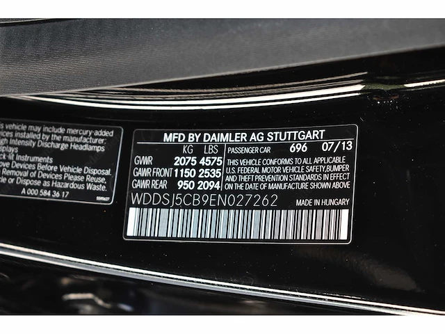 Mercedes-benz - 2014 - cla 45 amg - 2.0 viercilinder turbomotor - btw auto - afbeelding 49 van  79