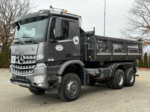 Mercedes-benz - 2016 - arocs 3345 - vrachtwagen - afbeelding 1 van  27